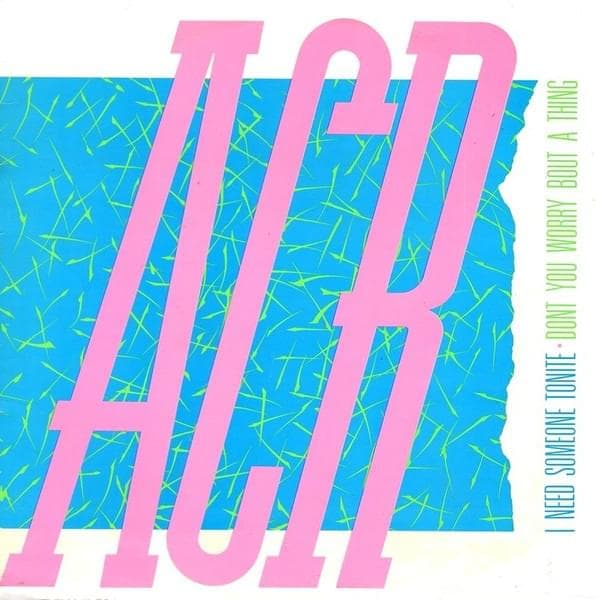 Album cover art for "I Need Someone Tonight" by A Certain Ratio