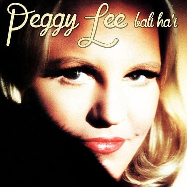 Album cover art for "Waitin' For The Train To Come In" by Peggy Lee