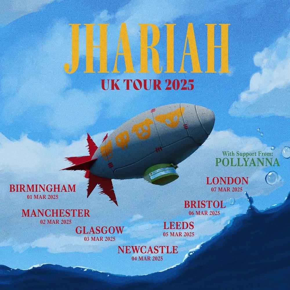 Jhariah UK 2025 Tour Setlist