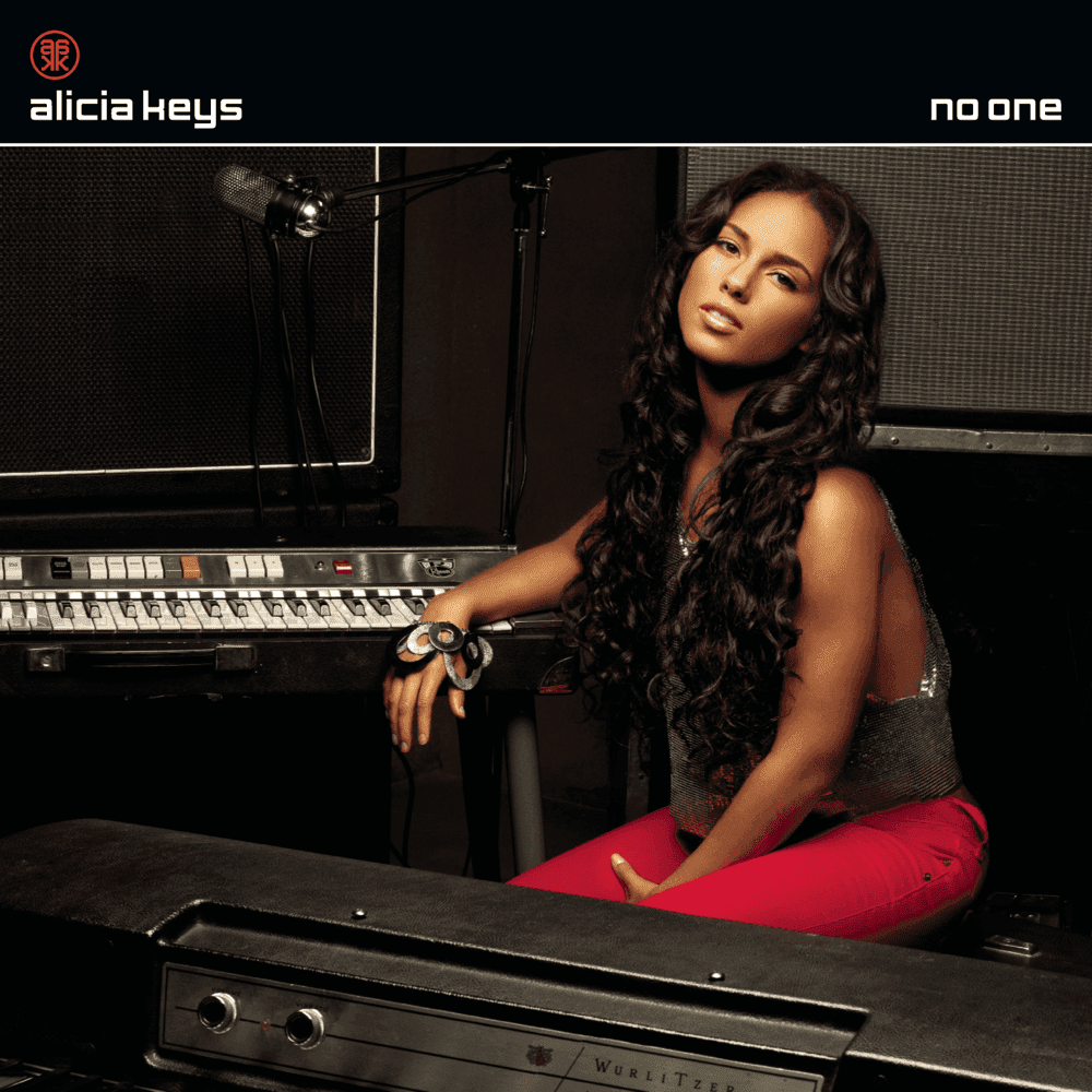 Album cover art for "No One" by Alicia Keys