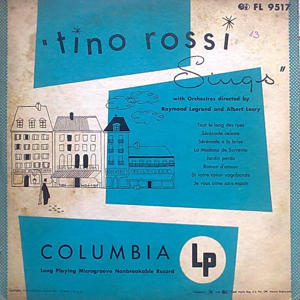 Tino Rossi Sings
