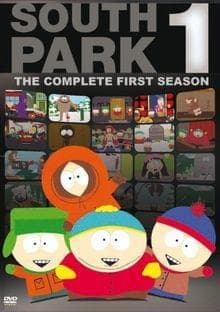 Album cover art for "Now You're a Man" by South Park