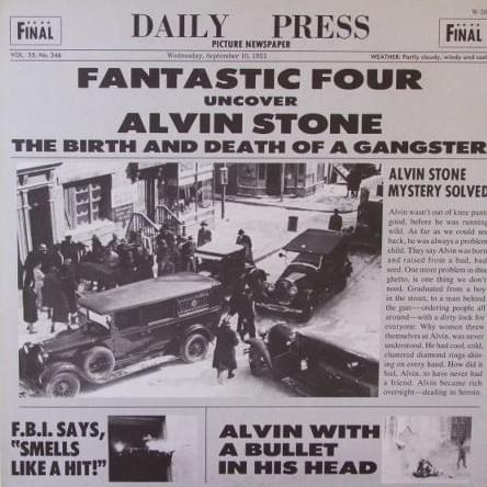 Alvin Stone (The Birth And Death Of A Gangster)