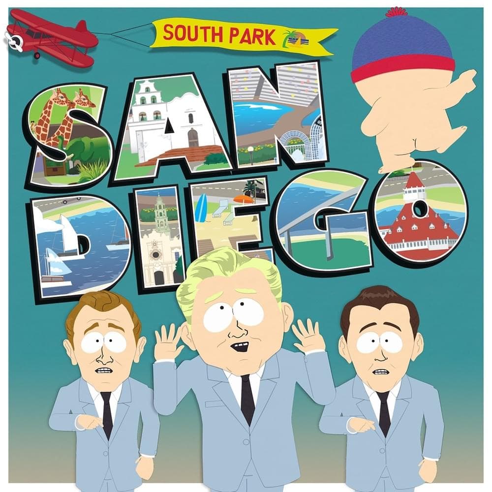 Album cover art for "San Diego" by South Park
