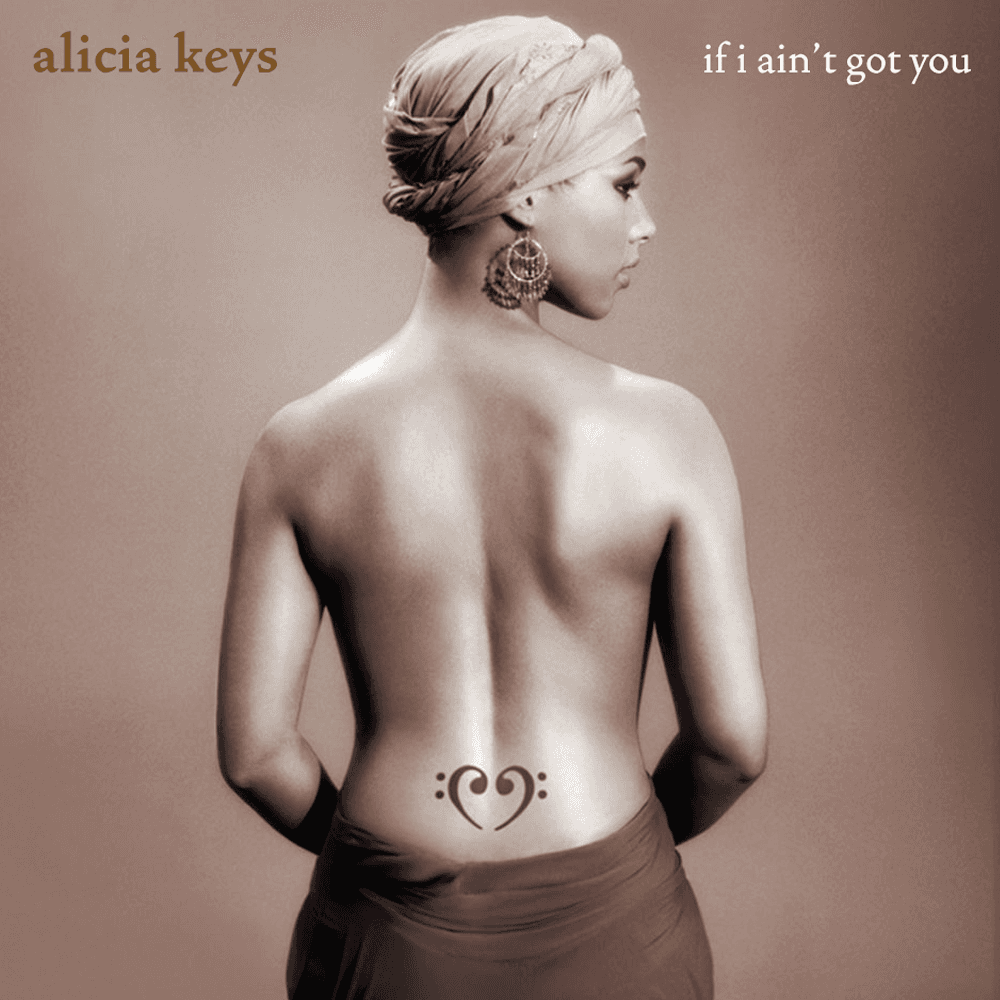 Album cover art for "If I Ain’t Got You" by Alicia Keys