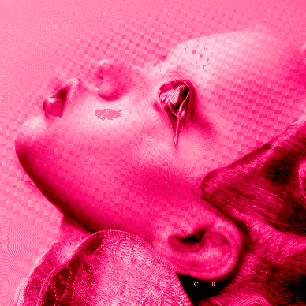 Album cover art for "Violence" by Grimes