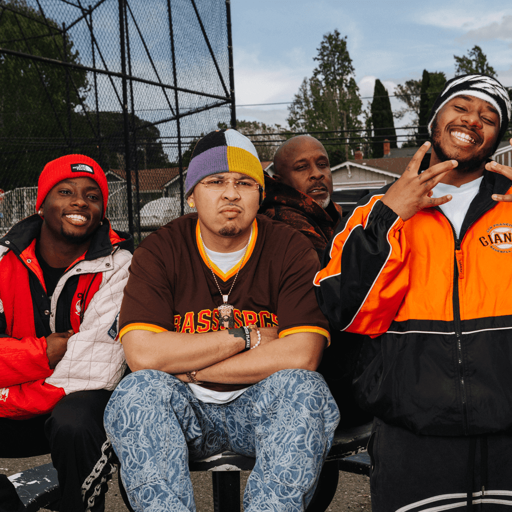 Album cover art for "What We Doin!?" by P-LO & MALACHI