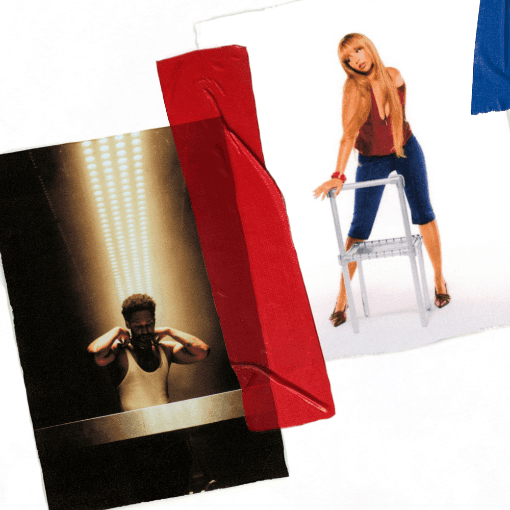 Album cover art for "Girl Like Me + Kaytranada" by PinkPantheress