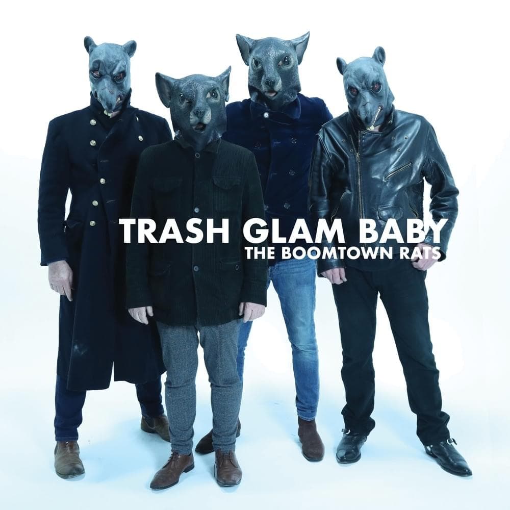 Album cover art for "Trash Glam Baby" by The Boomtown Rats