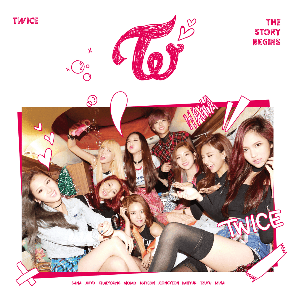 Album cover art for "OOH-AHH하게 (Like OOH-AHH)" by TWICE