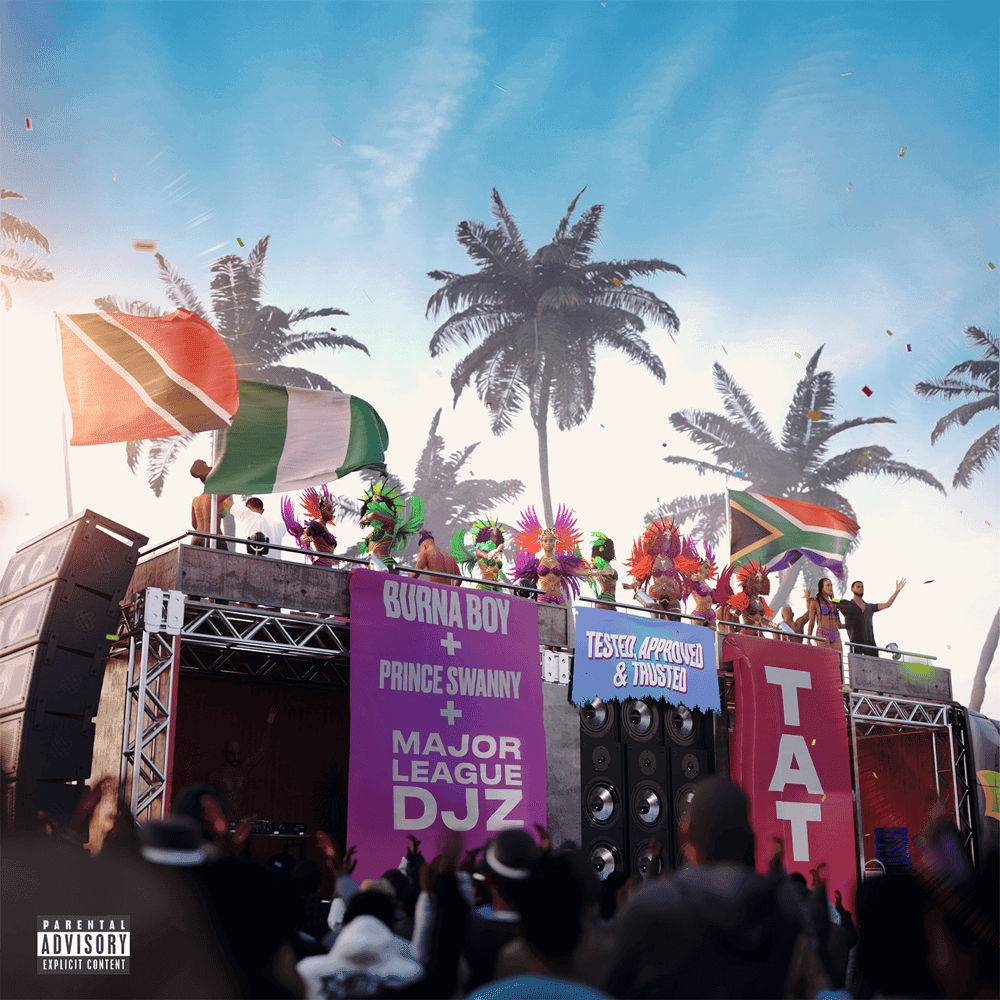 Album cover art for "Tested, Approved & Trusted" by Burna Boy