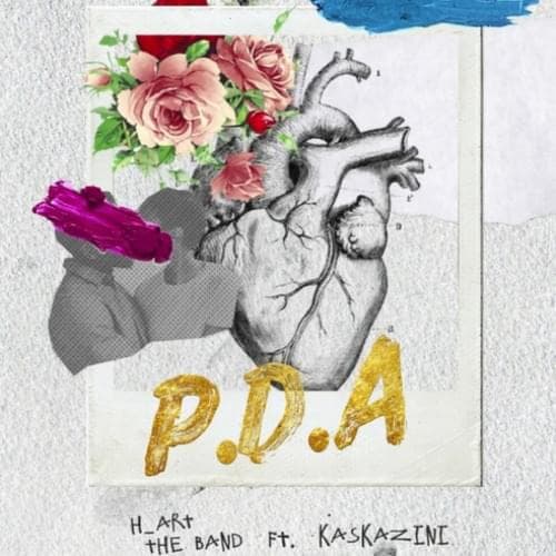 Album cover art for "P.D.A" by H_art the Band & Kaskazini