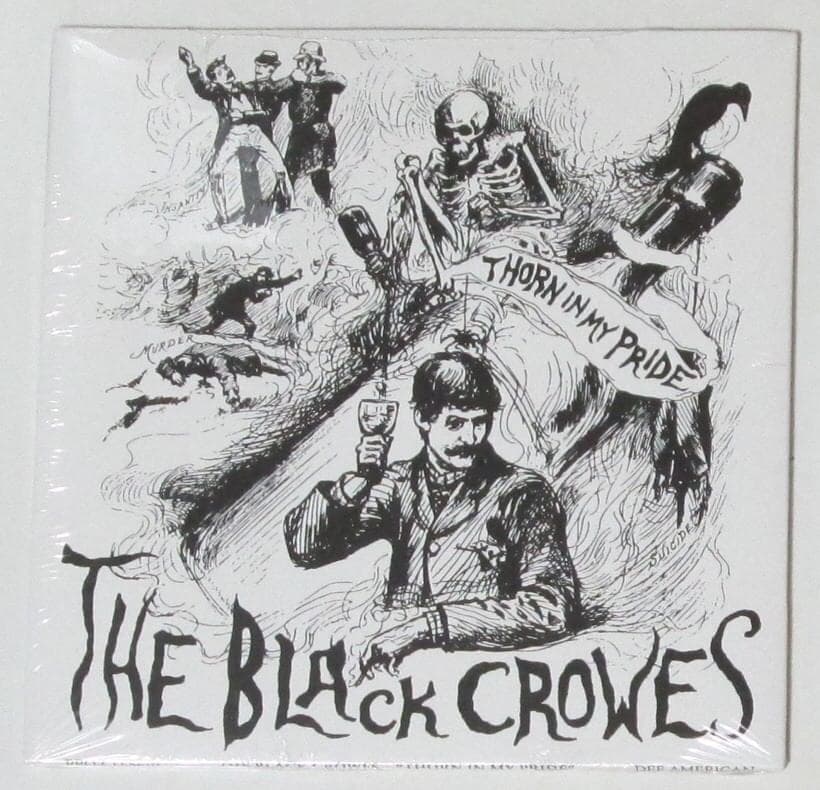 Album cover art for "Thorn in My Pride" by The Black Crowes