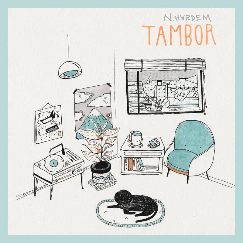 Album cover art for "Raheem A. K. A. Tambor" by N. Hardem