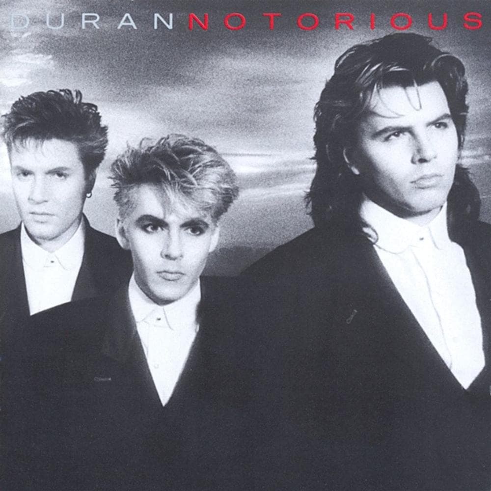 Album cover art for "Notorious" by Duran Duran