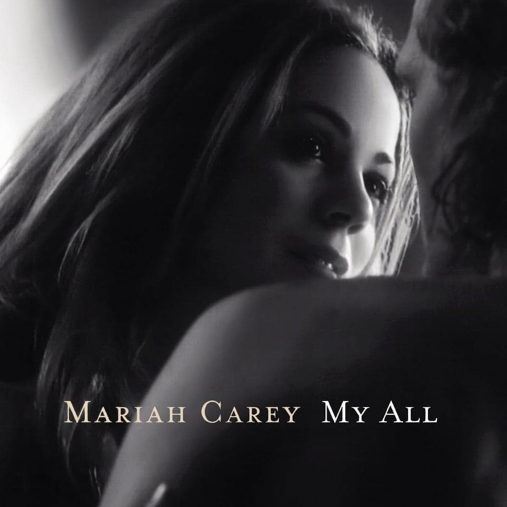 Album cover art for "My All" by Mariah Carey