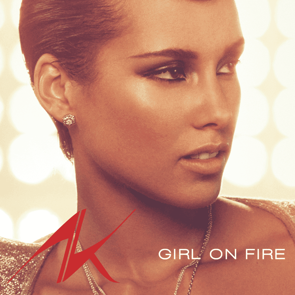 Album cover art for "Girl On Fire" by Alicia Keys