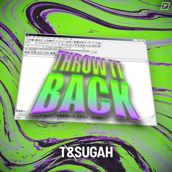 Album cover art for "Throw It Back" by T & Sugah