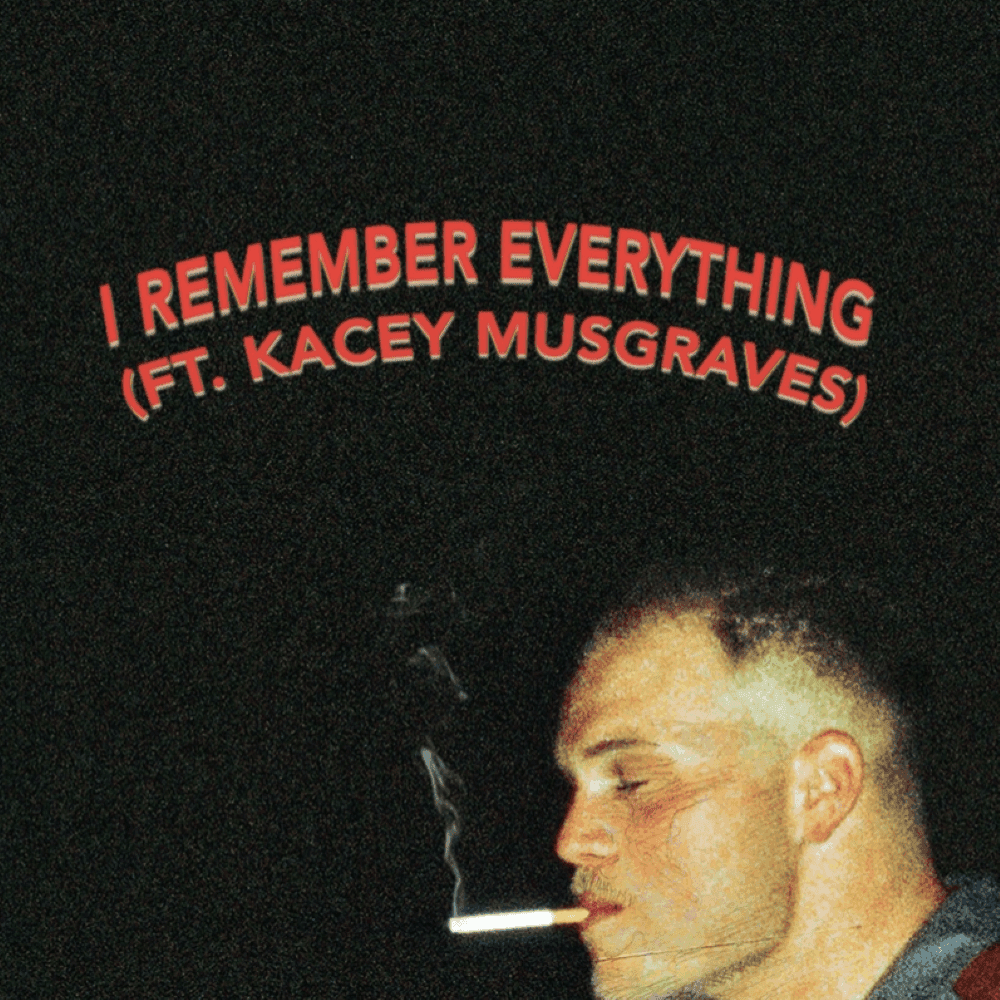 Album cover art for "I Remember Everything" by Zach Bryan & Kacey Musgraves
