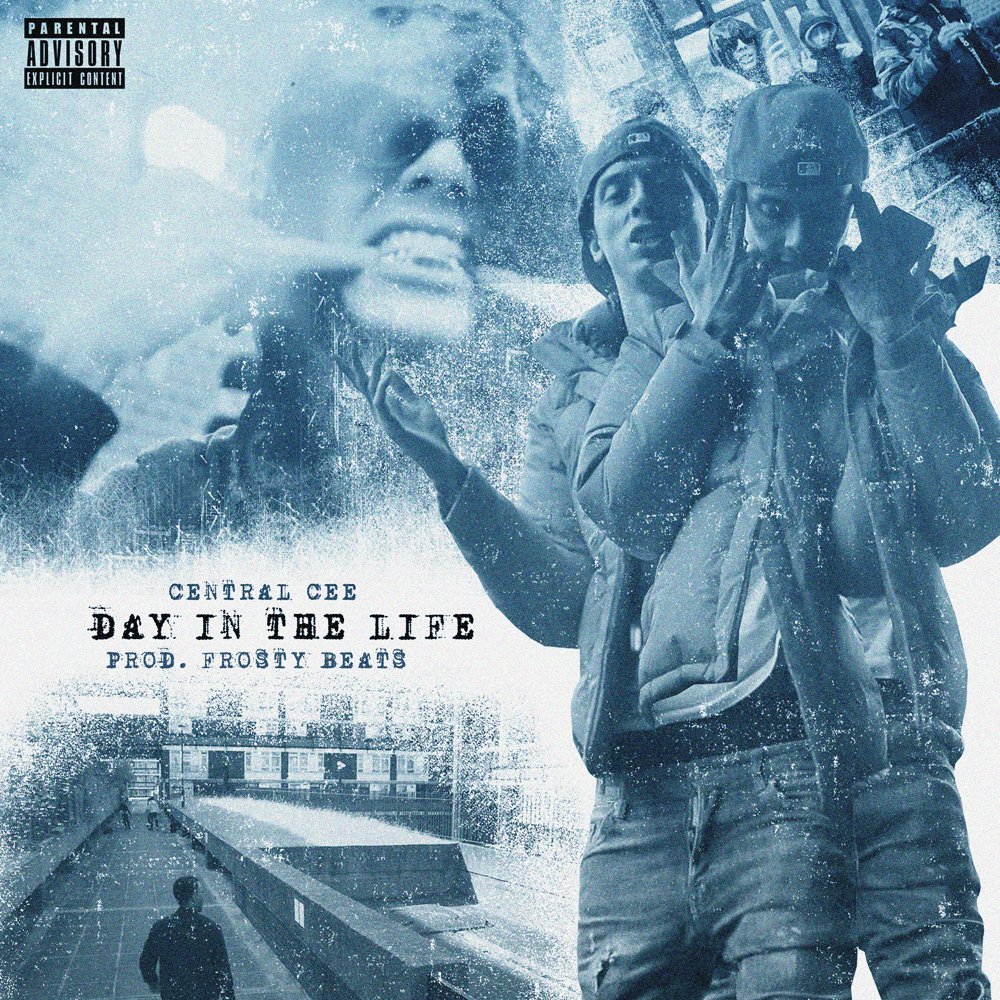 Album cover art for "Day in the Life" by Central Cee