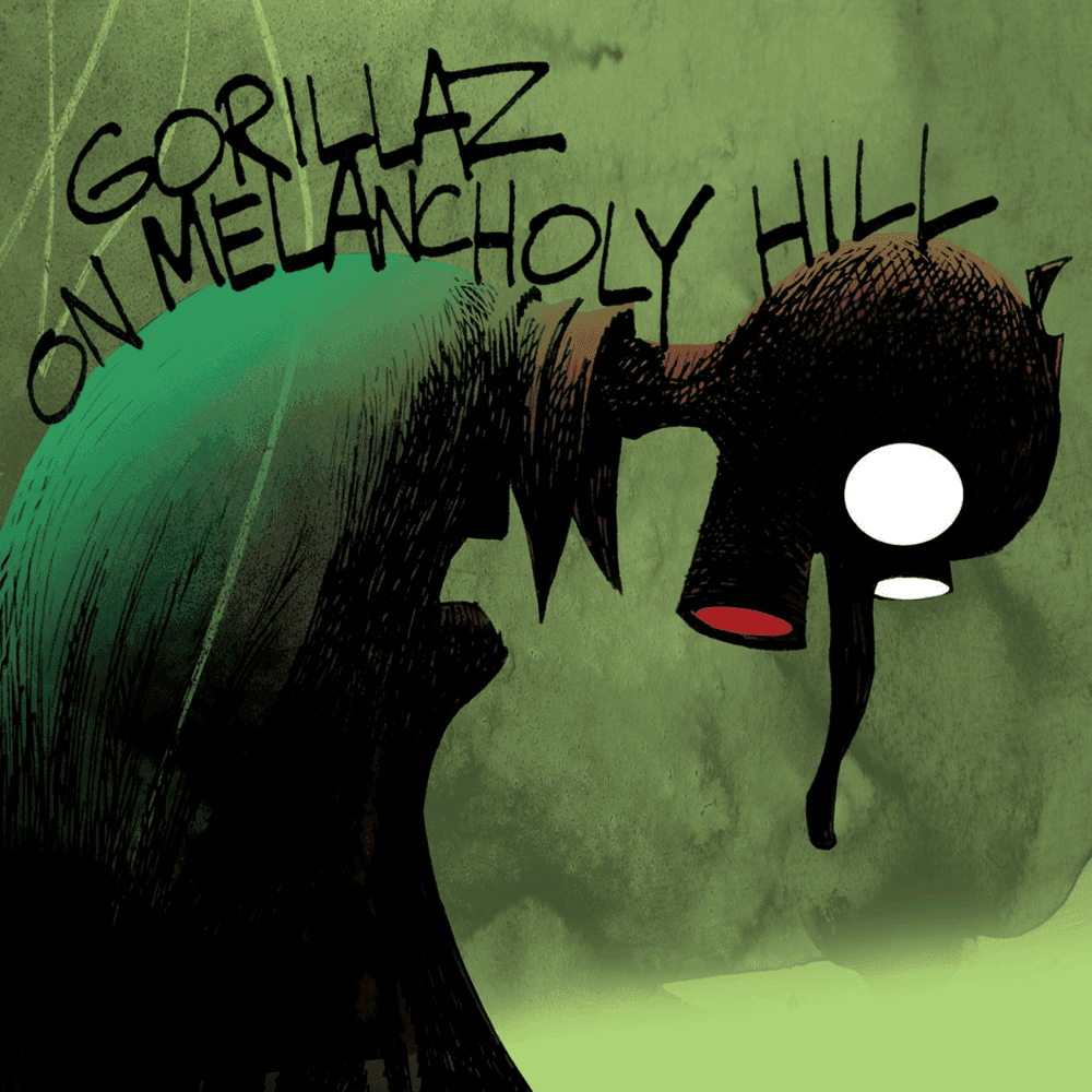 Album cover art for "On Melancholy Hill" by Gorillaz