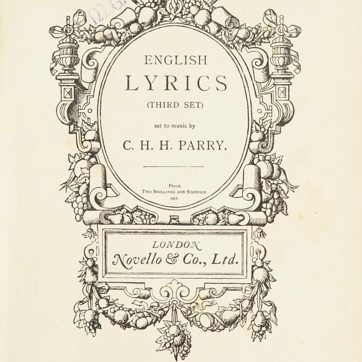 English Lyrics, Third Set