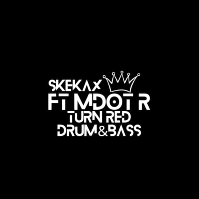 Album cover art for "Turn Red - Official Skelax" by M Dot R