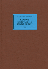 Kleine geistliche Konzerte I, Op. 8