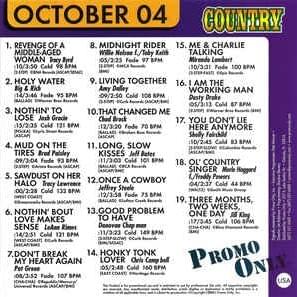 Promo Only Country Radio: October 2004