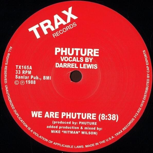 We Are Phuture‎ – 12" Single