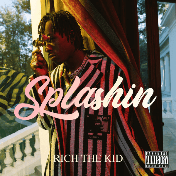 Album cover art for "Splashin" by Rich The Kid