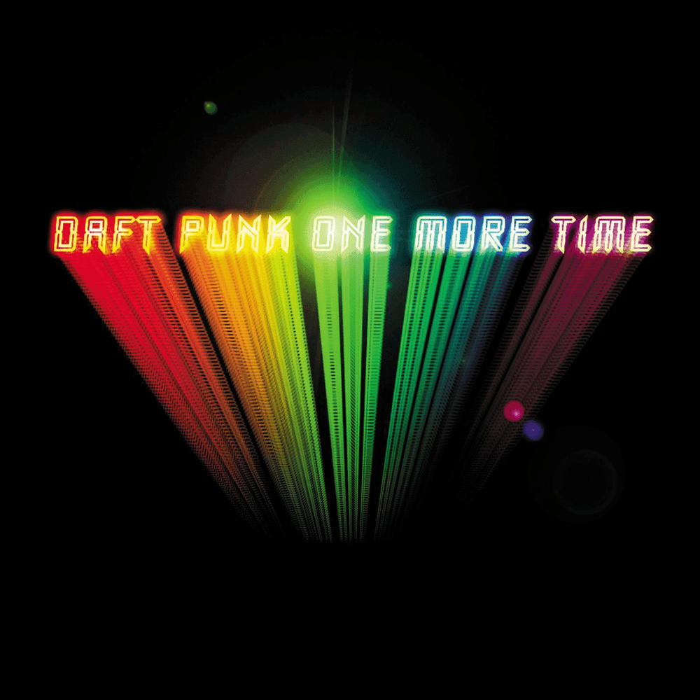 Album cover art for "One More Time" by Daft Punk