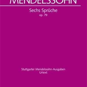 Sechs Sprüche, Op. 79