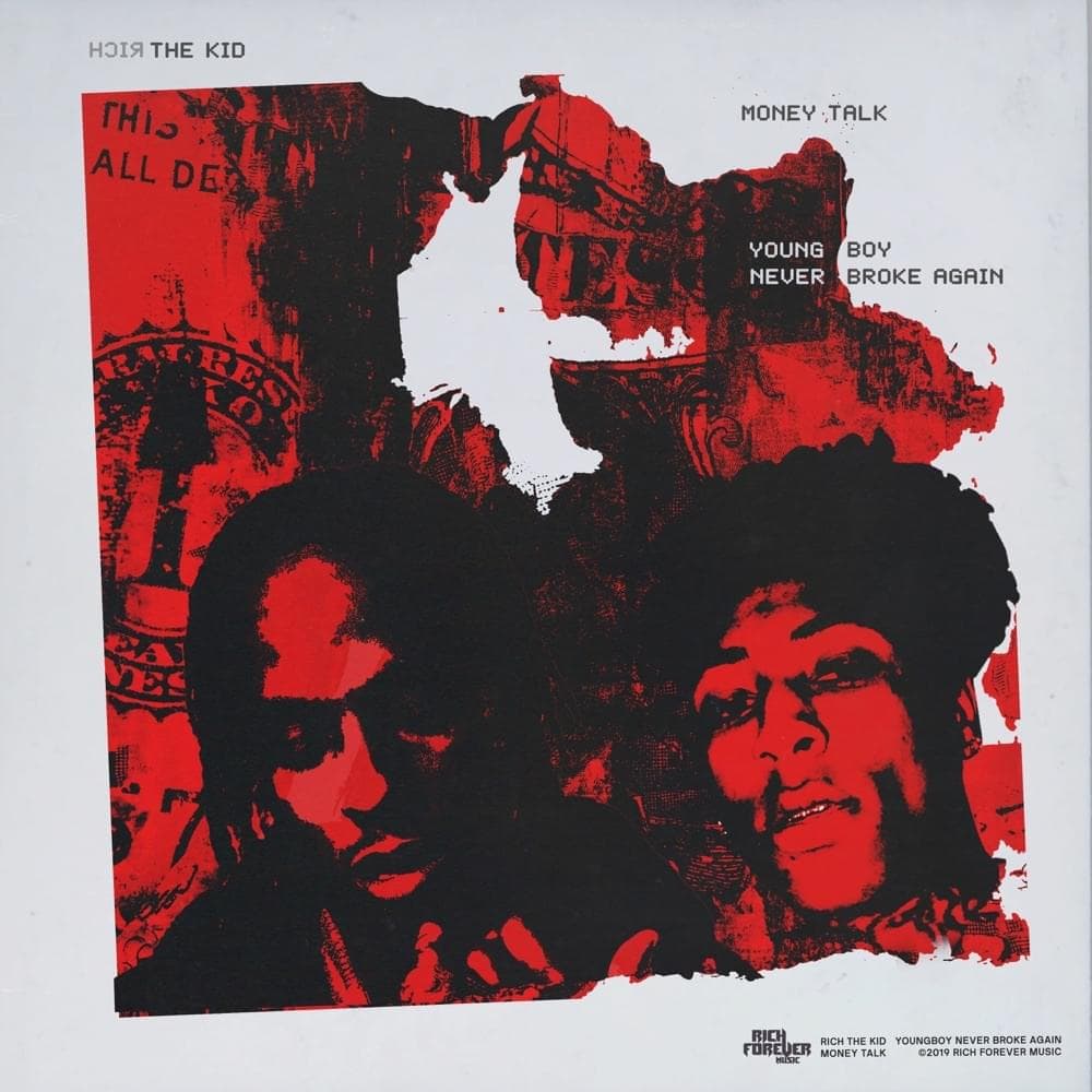 Album cover art for "Money Talk" by Rich The Kid & YoungBoy Never Broke Again