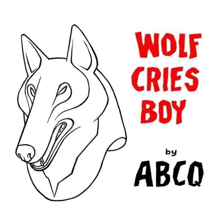 Album cover art for "Wolf Cries Boy" by A Band Called Quinn
