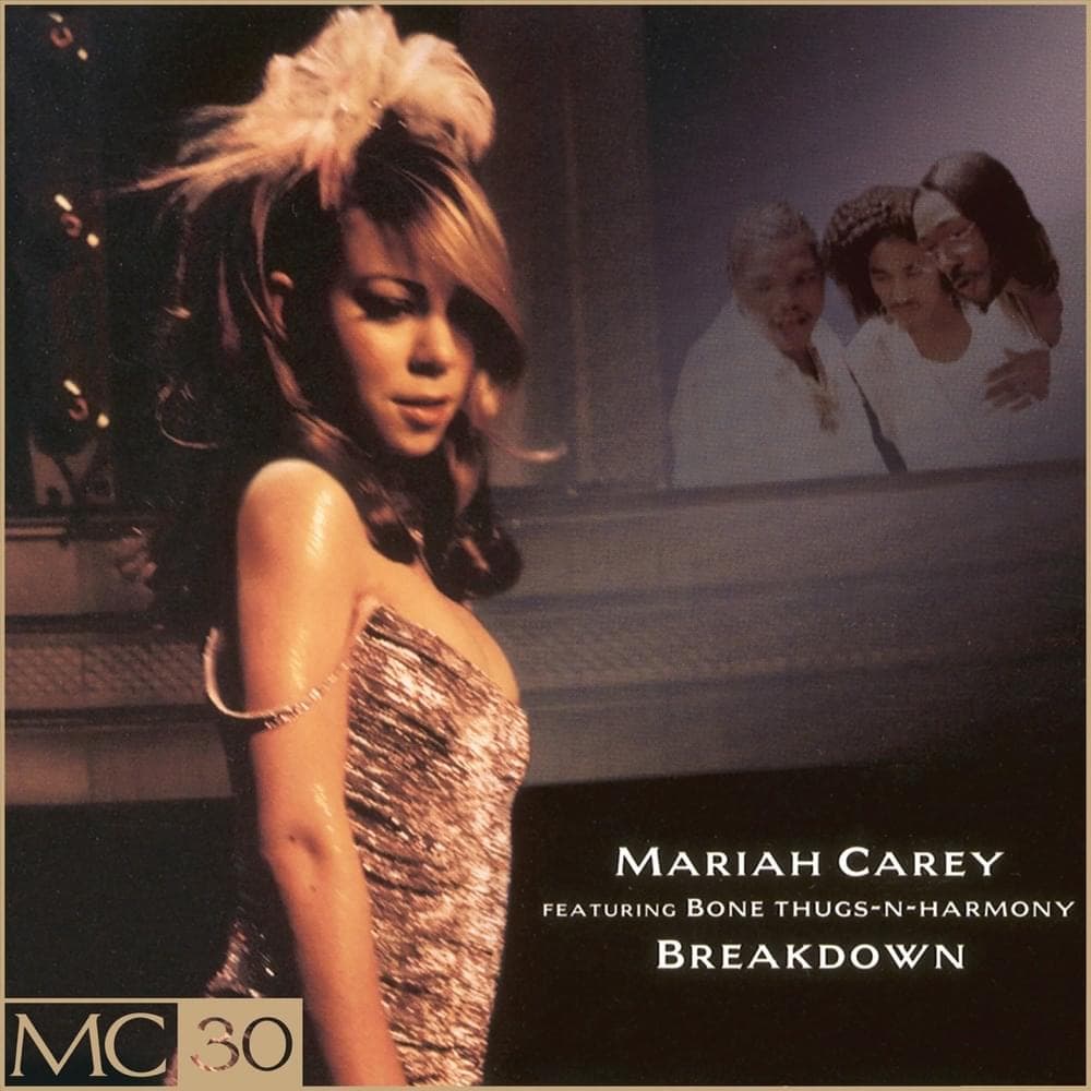 Album cover art for "Breakdown" by Mariah Carey & Wish Bone & Krayzie Bone