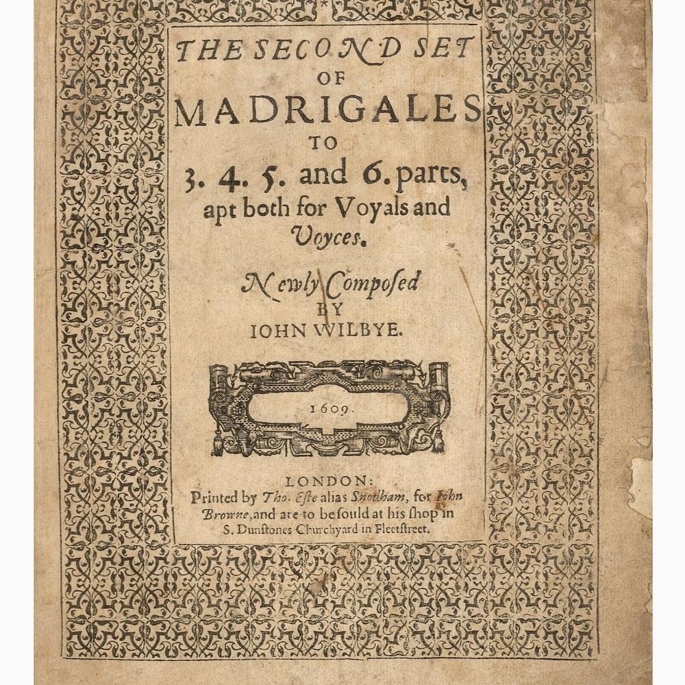 The Second Set of Madrigals