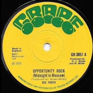 Album cover art for "Opportunity Rock" by U-Roy