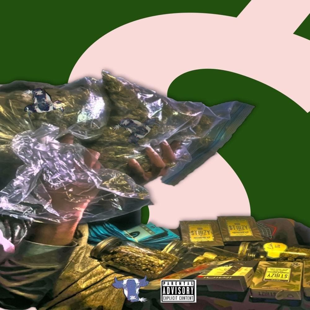 Album cover art for "The Green Anthem" by P Mills