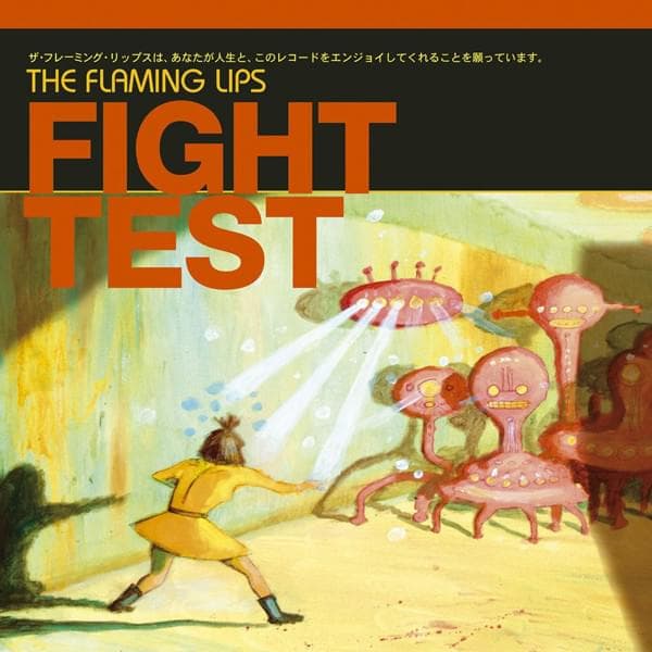 Album cover art for "Fight Test" by The Flaming Lips