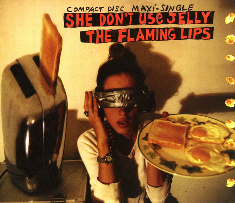 Album cover art for "She Don’t Use Jelly" by The Flaming Lips