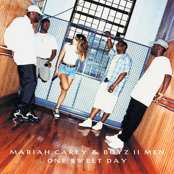 Album cover art for "One Sweet Day" by Mariah Carey & Boyz II Men