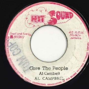 Album cover art for "Give The People" by U Brown