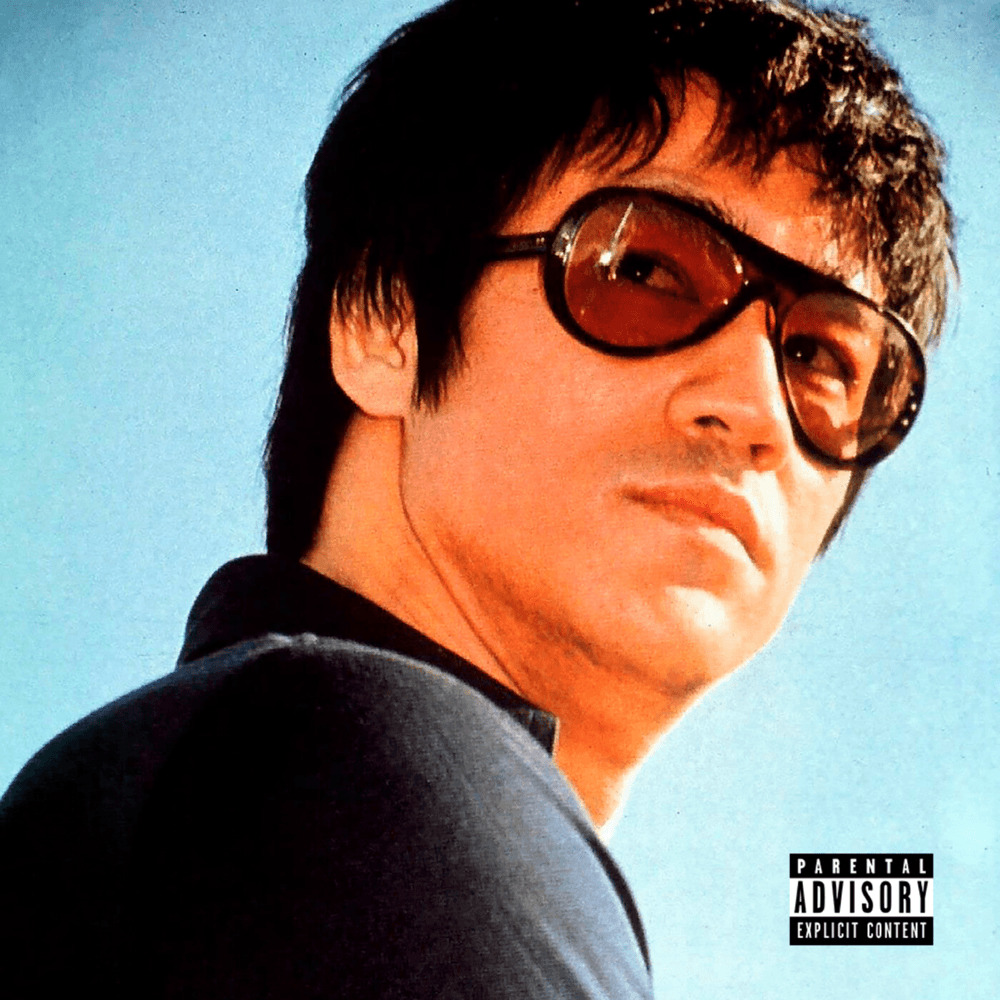 Album cover art for "Bruce Lee" by N. BLANCO