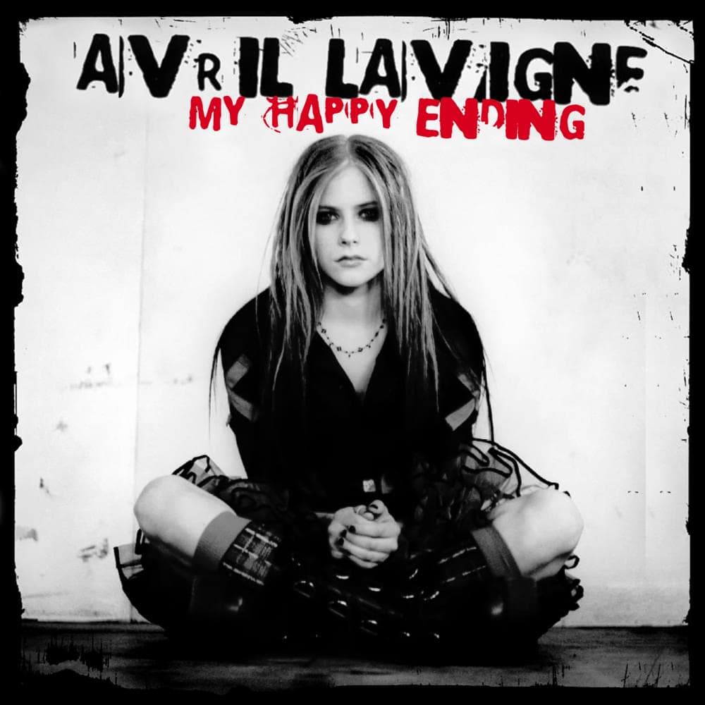 Album cover art for "My Happy Ending" by Avril Lavigne