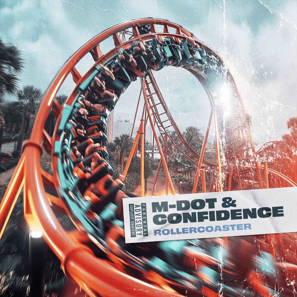 Album cover art for "Rollercoaster" by M-Dot