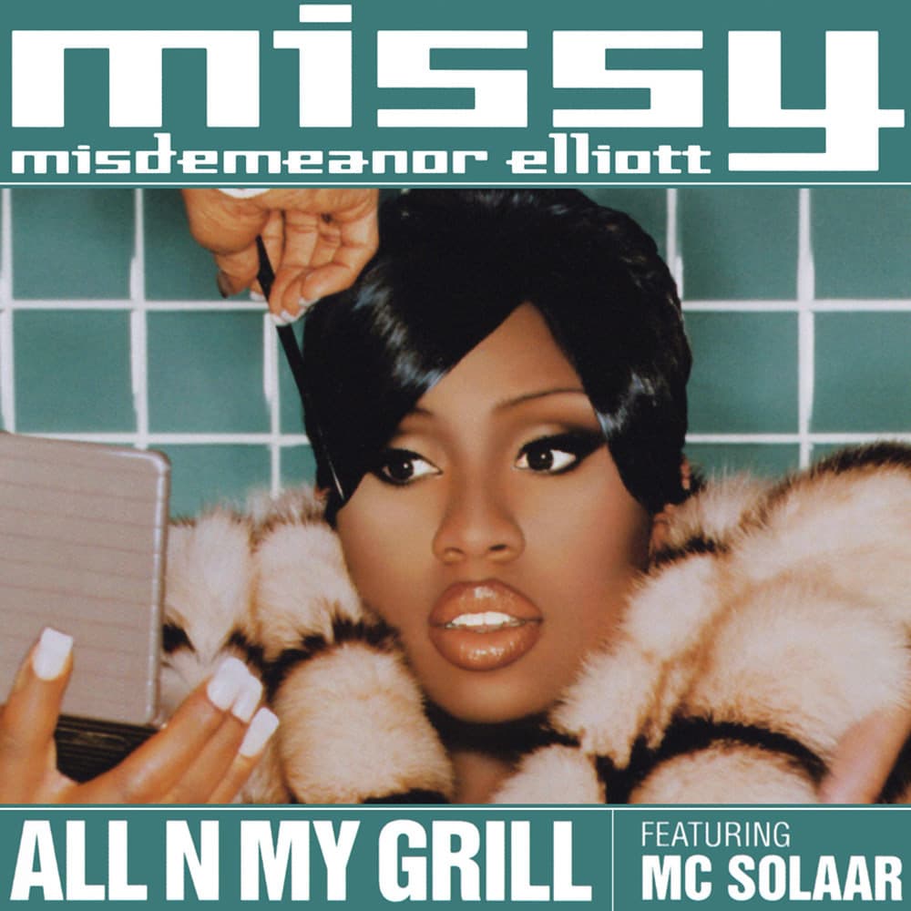 Album cover art for "All N My Grill (Remix)" by Missy Elliott & MC Solaar & Lady Wray