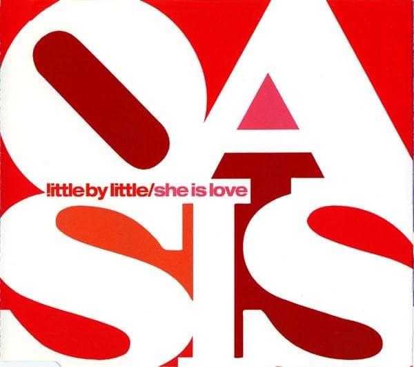 Album cover art for "Little By Little" by Oasis