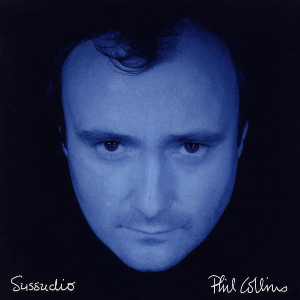 Album cover art for "Sussudio" by Phil Collins