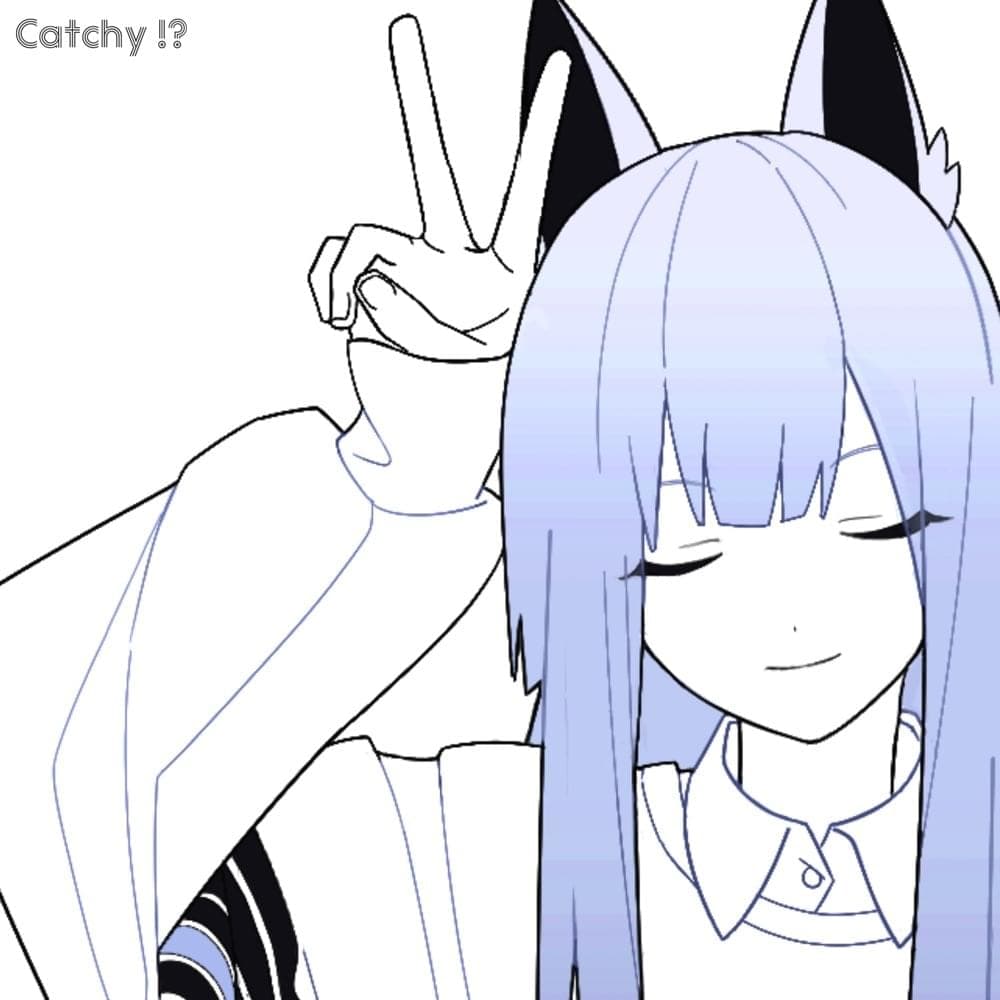 Album cover art for "Catchy !?" by ​r-906 & Ci flower (シィフラワ)